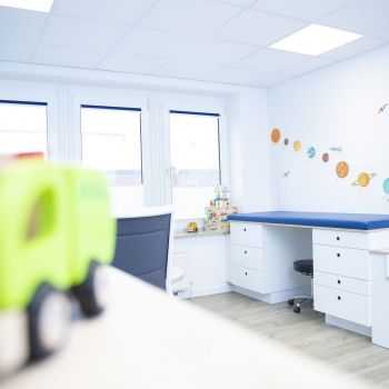 Kinderarztpraxis Raum