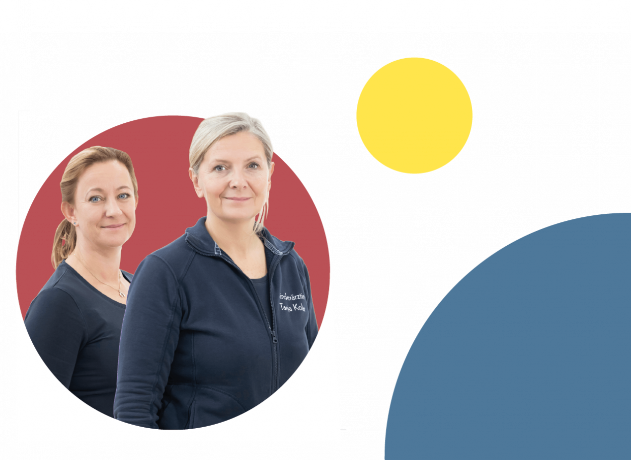 Grafik mit Frau Kolax & Kletzin